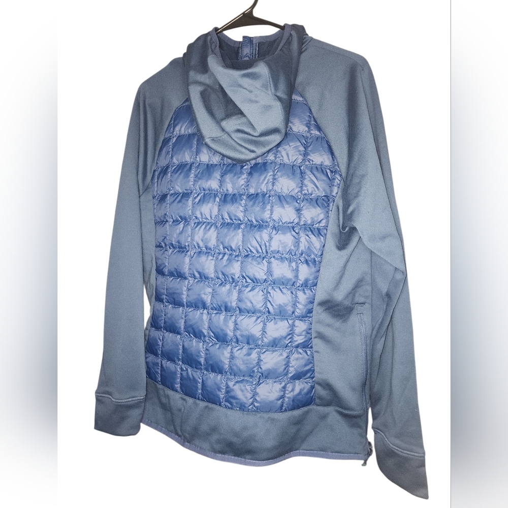 Womens The North Face ThermoBall Hybrid Eco Jacket 2.0 XL Two Toned Blue SlimFit - Picture 2 of 6